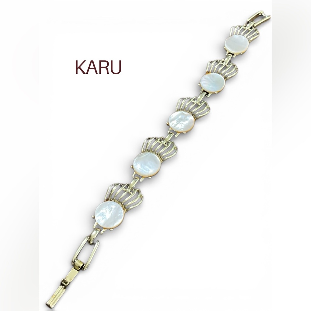 KARU Bracelet Vintage Fold Over Clasp